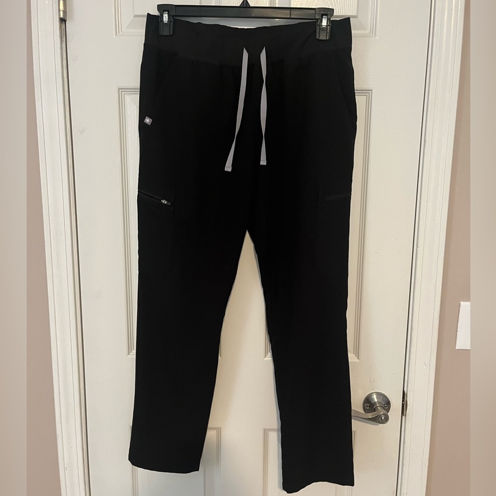 Women’s Large Black Figs Yola Skinny Scrub Pants